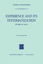 Experience and its Systematization