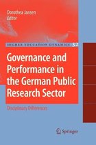 Governance and Performance in the German Public Research Sector