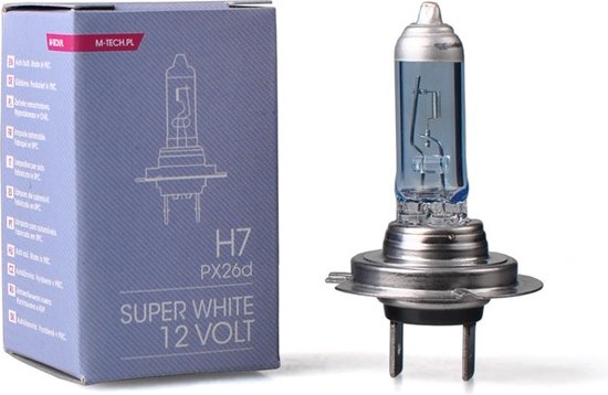 Ampoule voiture Carpoint Superwhite H7 12V 55W