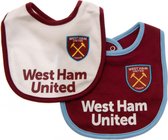 West Ham United FC set slabbetjes (2 stuks)