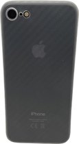 Backcase Carbon Hoesje iPhone 6/6s Wit - Telefoonhoesje - Smartphonehoesje - Zonder Screen Protector
