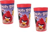 Set Bekers Angry Birds Rood 270 Ml (3 stuks)