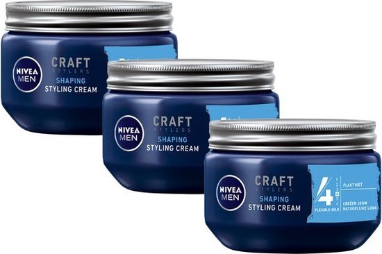 NIVEA MEN Styling Cream - 3x 150 ml | bol.com