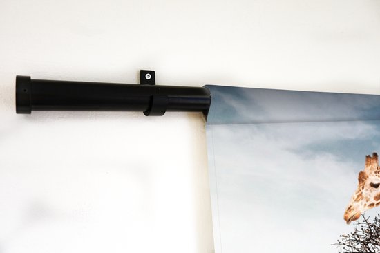 Tapisserie - Animaux - Girafe - Éléphant - 120x80 cm - Tapisserie