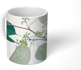 Mok - Eucalyptustakken met bladeren - 350 ML - Beker