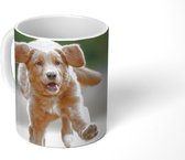 Mok - Een gouden Retriever-puppy - 350 ML - Beker