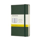 Moleskine Classic Notitieboek - Pocket - Hardcover - Geruit - Mirte Groen
