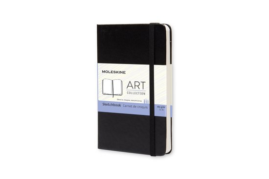 Moleskine Art Schetsboek - Pocket - Hardcover - Zwart - Moleskine