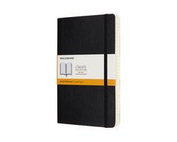 Moleskine Classic Notitieboek - Expanded - Large - Softcover - Gelinieerd - Zwart