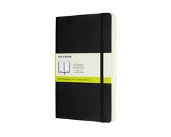 Moleskine Classic Notitieboek - Expanded - Large - Softcover - Blanco - Zwart