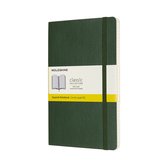 Moleskine Classic Notitieboek - Large - Softcover - Geruit - Mirte Groen