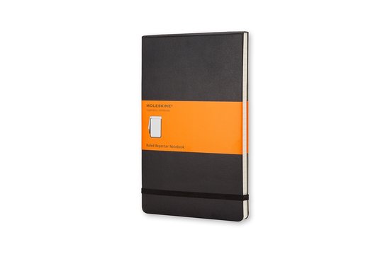 Moleskine Reporter Notitieboek - Pocket - Hardcover - Gelinieerd - Zwart