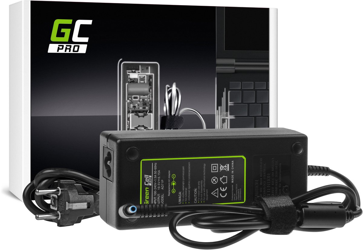Image of PRO Oplader AC Adapter geschikt voor HP Omen 15-5000 17-W HP Envy 15-J 17-J 19.5V 6.15A 120W.