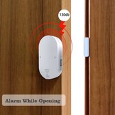 Draadloze Mini-Alarmen Set met Sensor - 130 dB - Inclusief Batterijen en Montageset | Magnetische Deur en Raam Sensor Alarmsystemen | Woningbeveiliging | Waarschuwings Alarm Tegen