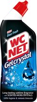 WC-Net - Toiletreiniger Gel Crystal - Blue Fresh - Anti-Kalk - 750 ml - 1 stuks