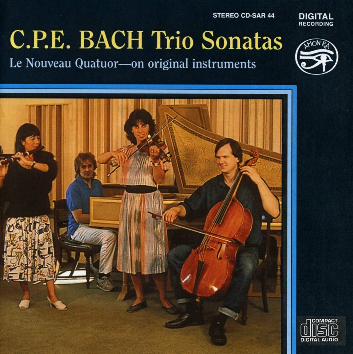 Le Nouveau Quatour - C.P.E. Bach: Trio Sonatas (CD)