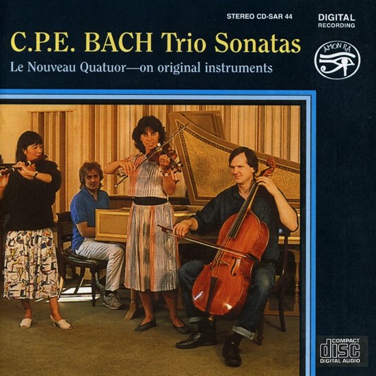 Bach Trio Sonatas, le Nouveau Quatour CD (album) Muziek
