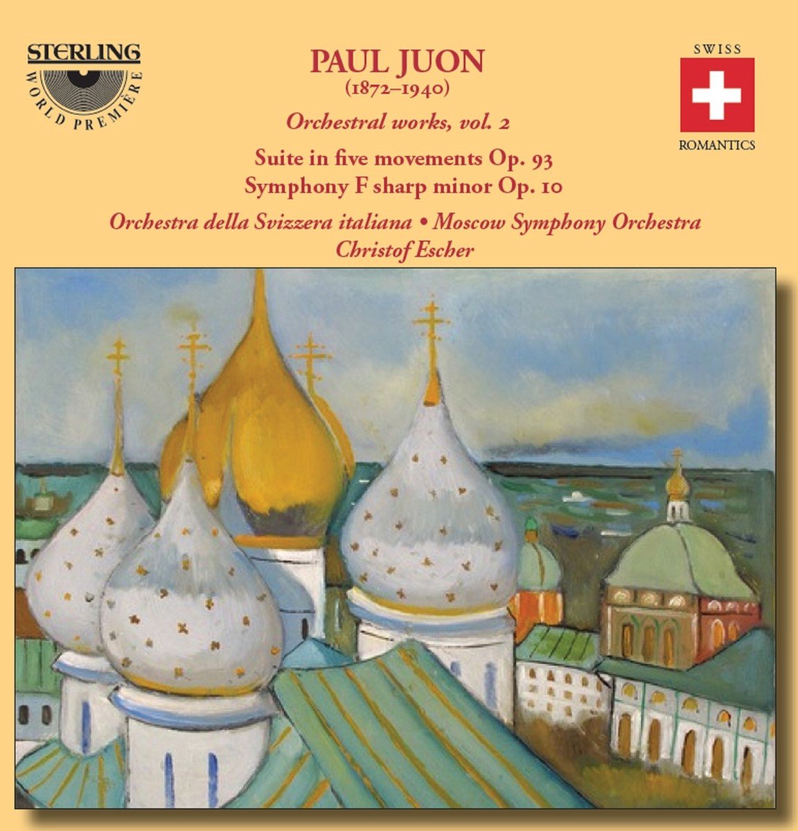 Moscow Symphony Orchestre, Christof Escher - Juon: Suite In Five Movements Op.93 (CD)