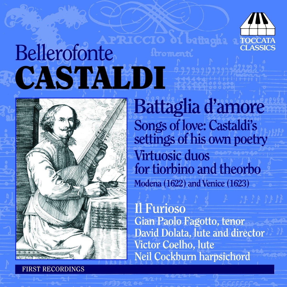 David Dolata, Gian Paolo Fagotto, Il Furioso - Castaldi: Battaglia D'Amore (CD)