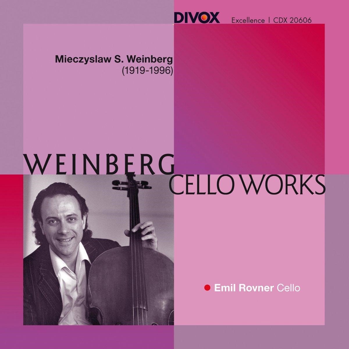 Emil Rovner - Weinberg: Cello Works (CD)