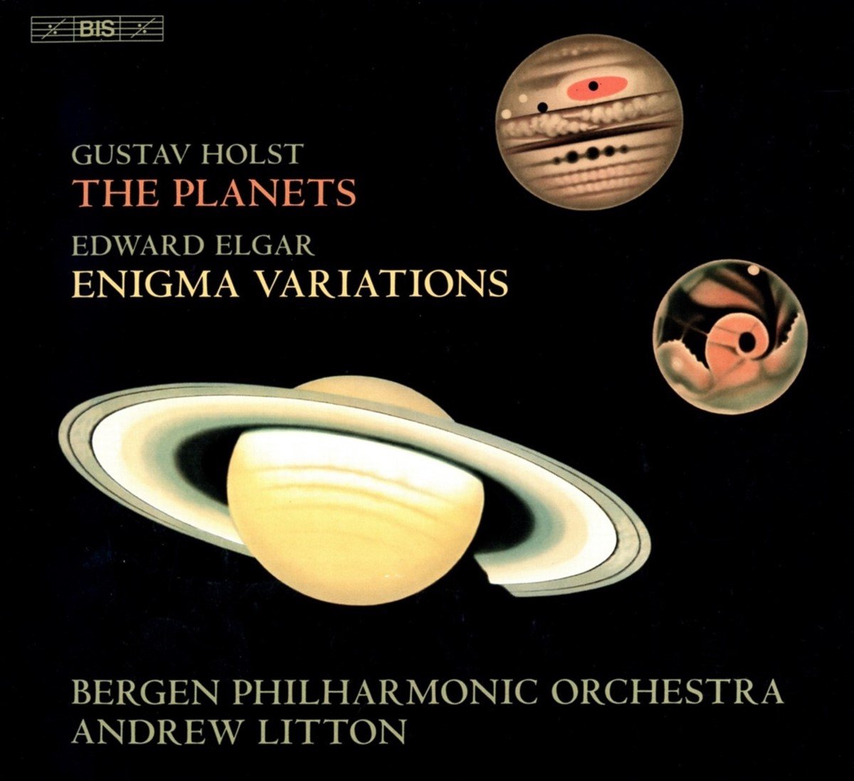 Bergen Philharmonic Orchestra, Andrew Litton - The Planets & Enigma Variations (SACD)