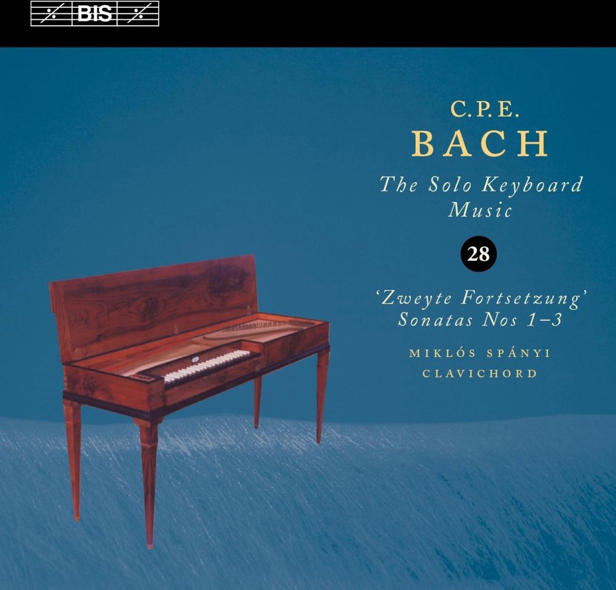 Miklós Spányi - C.P.E. Bach: Zweyte Fortsetzung’ Sonatas Nos 1–3 (CD)