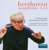 Saarbrücken Radio Symphony Orchestra - Beethoven: Symphonies 1 & 4 (CD)
