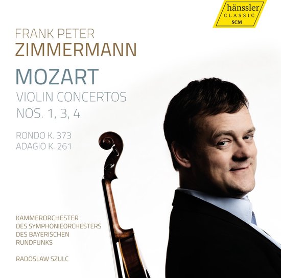 Frank Peter Zimmermann, Radoslaw Szulc, Kammerorchester Des Symphonieorchesters Des Bayerischen Rundfunks - Mozart: Violin Concertos Nos 1, 3, 4 (CD)