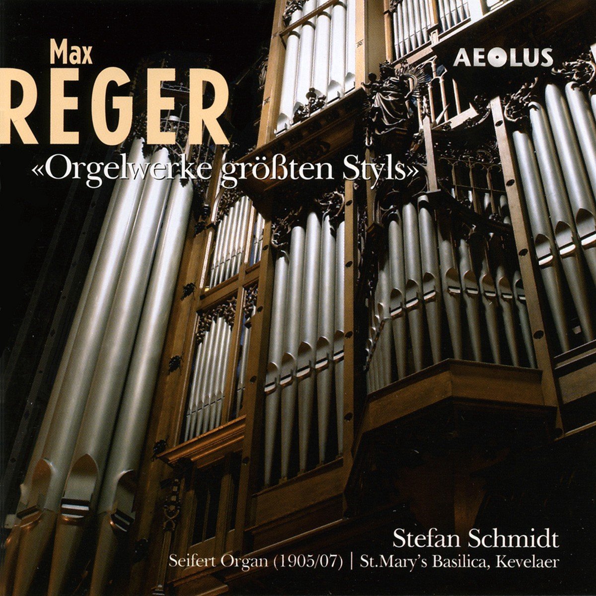 Stefan Schmidt - Reger: Orgelwerke Größten Styls (CD)