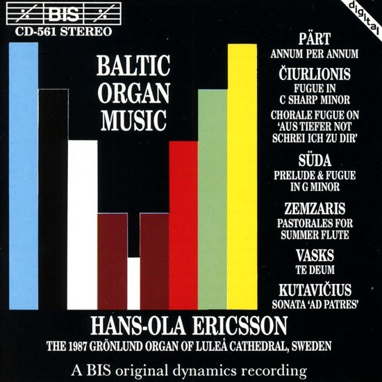 Hans-Ola Ericsson - Annum Per Annum/Mikalojous Konstant (CD)