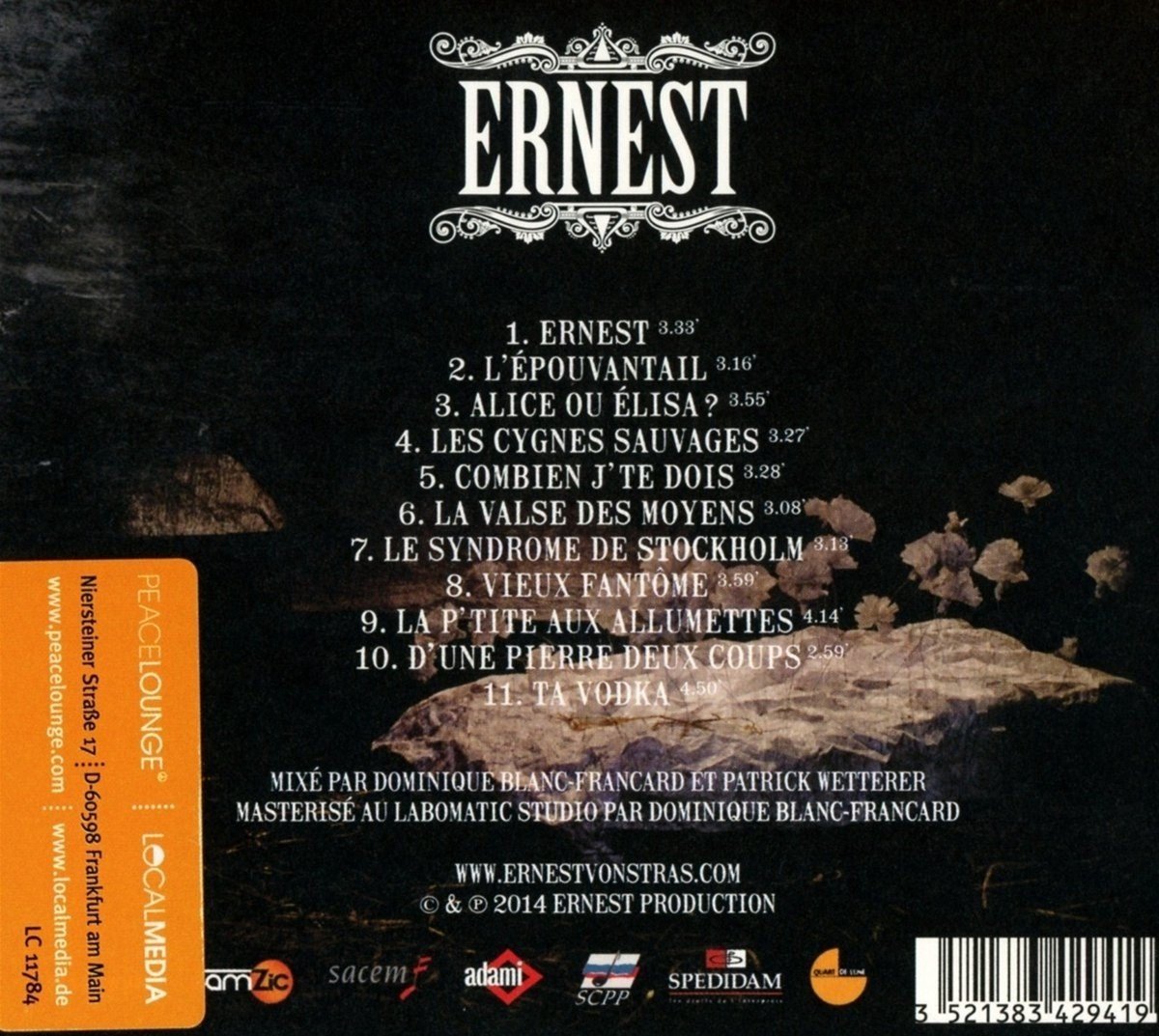 Ernest - Les Contes Défaits (CD)
