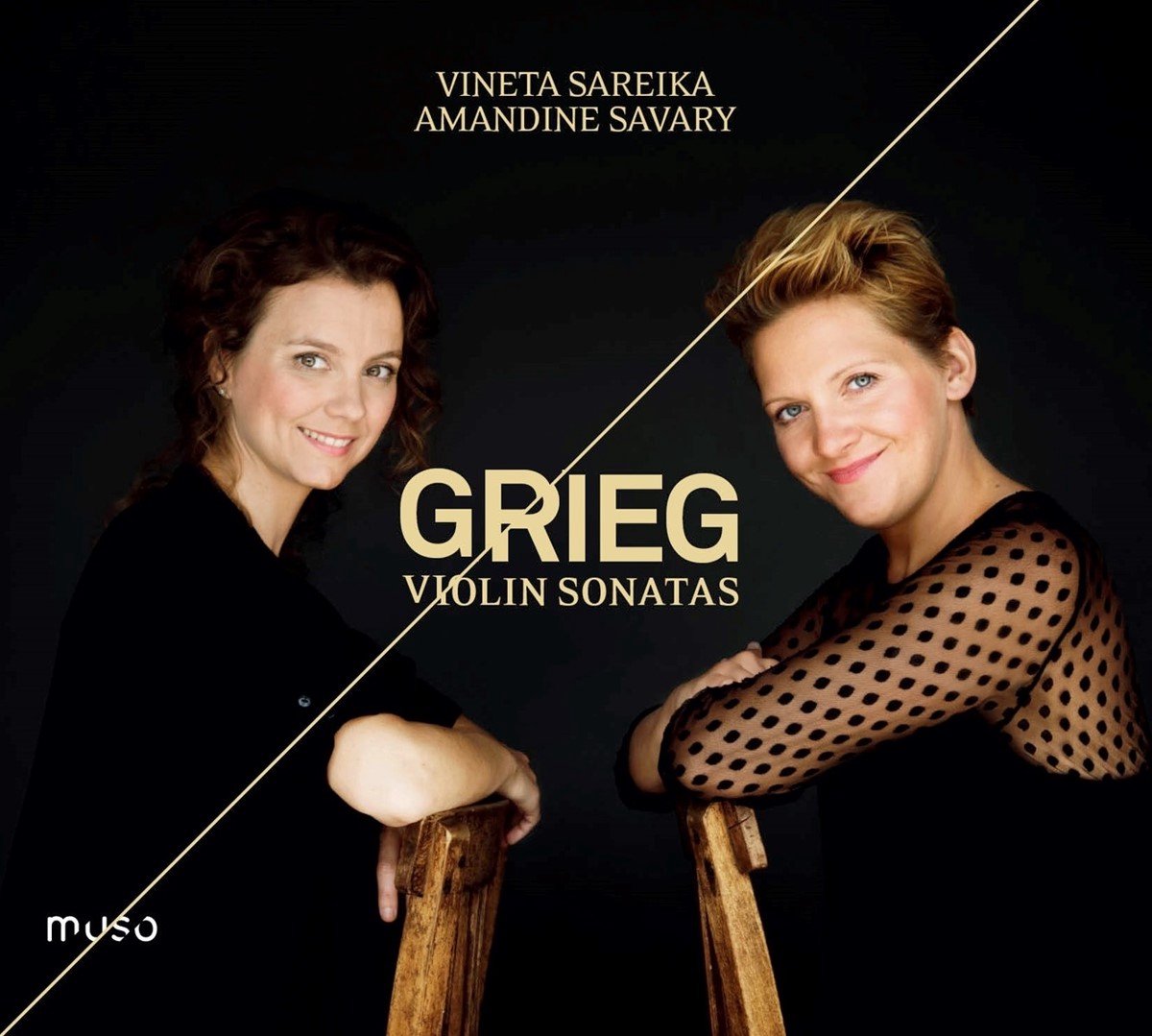 Vineta Sareika & Amandine Savary - Grieg: Violin Sonatas (CD)