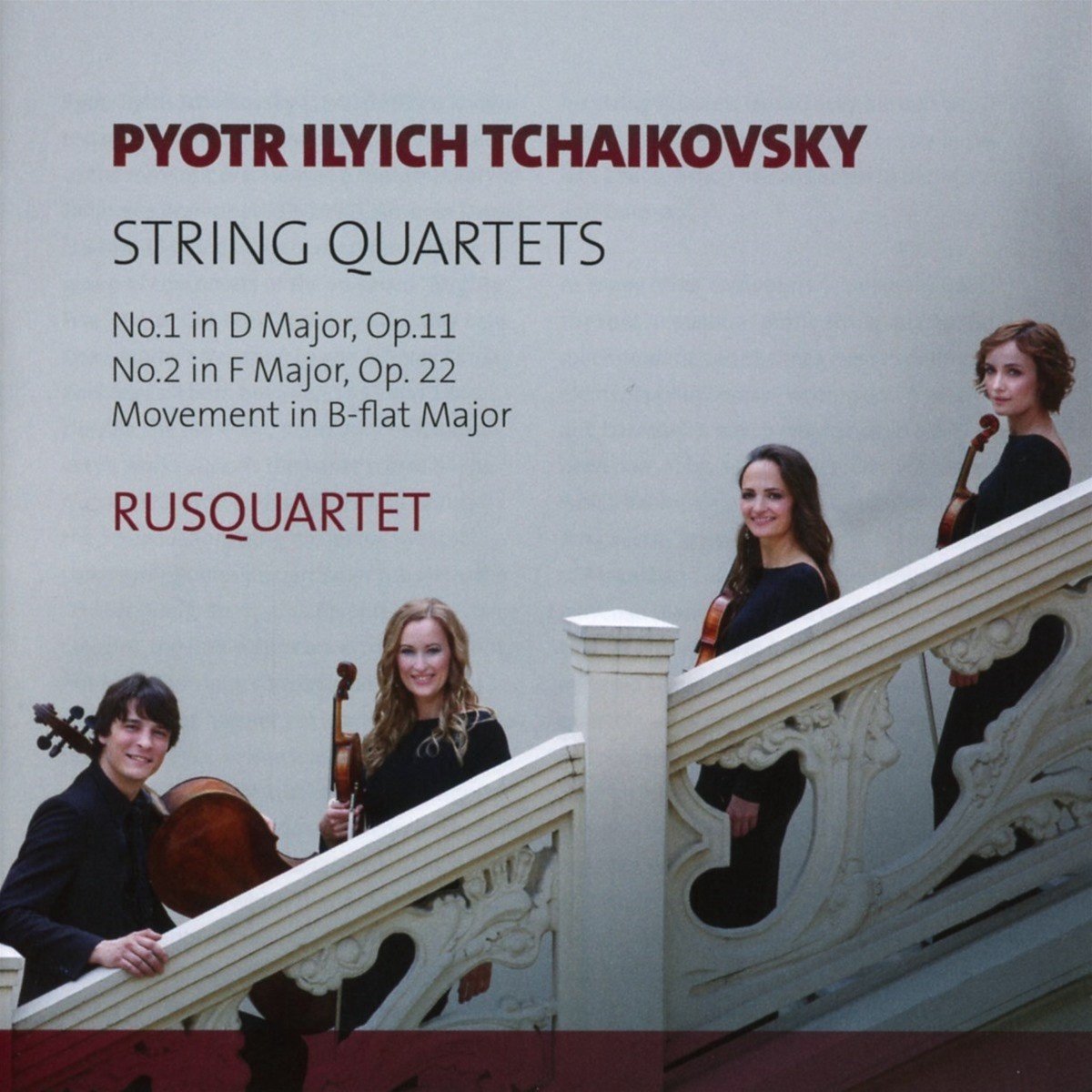 Rusquartet - Tchaikovsky: String Quartets Nos. 1 & 2 | Movement In B Flat Major (CD)