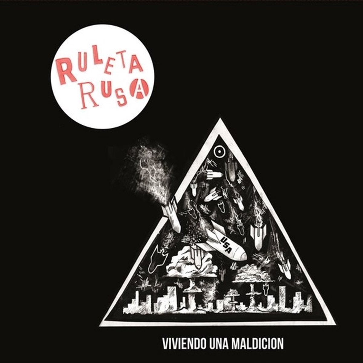 Ruleta Rusa - Viviendo Una Maldicion (LP)