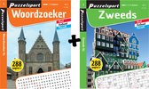 Puzzelsport - Puzzelboekenpakket - Zweeds 2-3* +  Woordzoeker 3* - 288 pagina's