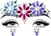 Dahlia face jewels sticker