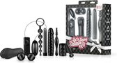 LoveBoxxx Hot ’n Steamy Starter Kit – Erotische Geschenkset met 9 Sex Toys, waaronder een Masturbator en Vibrator – Sex Toys voor Koppels – Zwart
