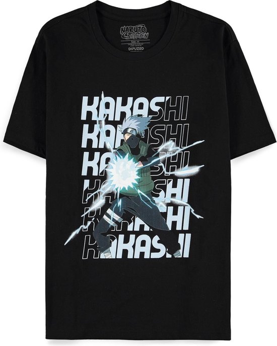 Foto: Naruto kakashi heren t shirt xl zwart