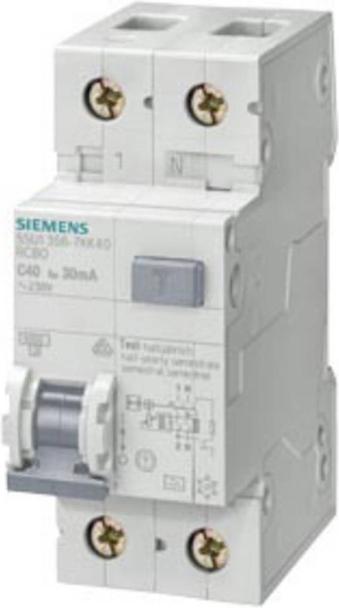 Siemens 5SU1 Aardlekschakelaar - 5SU13567KK16 - E2HHC