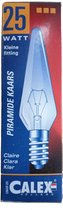 Calex Hexagon Piramide kaarslamp - 25W - E14
