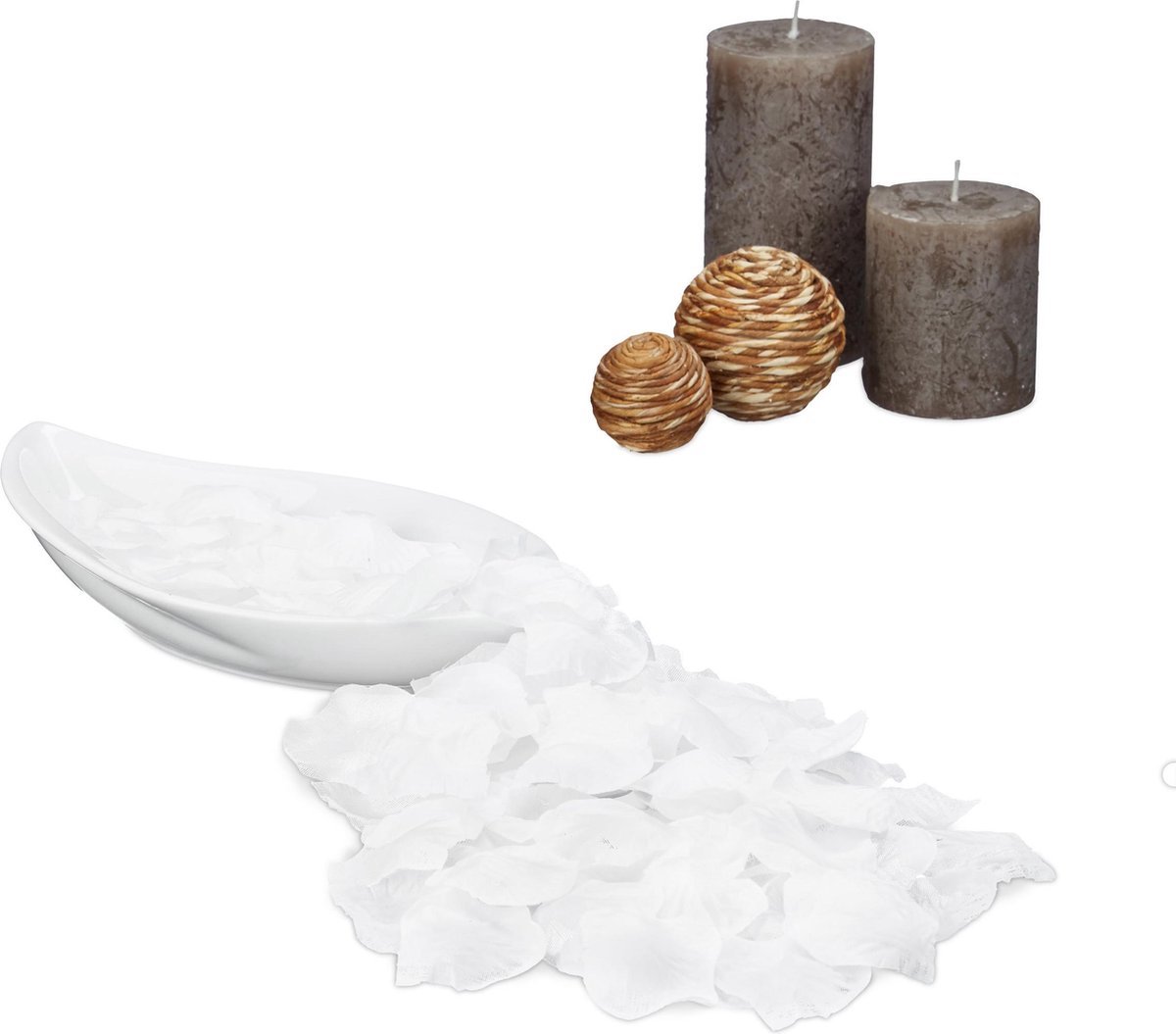 PuretéavHom 12 stuks bloemenconfetti, voor bruiloft, natuurlijke strooibloemen, rozenblaadjes, bruiloft om te strooien, gedroogde bloemblaadjes, bruiloft, confetti, biologisch afbreekbaar voor