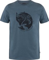 Fjallraven Arctic Fox T-shirt Men - Outdoorshirt - Heren - Blauw - Maat XL