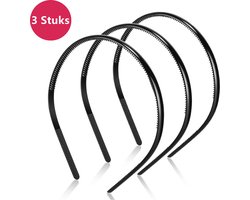 LIXIN Set 3 Stuks Haarbanden Kuntstof - Diadeem - Unisex vrouwen en mannen - Lichtgewicht - Hardlopen - Atletisch - Gym - Dans - Yoga - Haaraccessoires