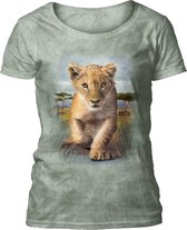 Ladies T-shirt Lion Cub M