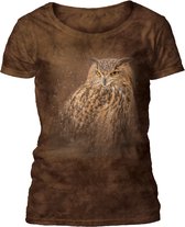 Ladies T-shirt Spirit Of The Snow - Owl XXL