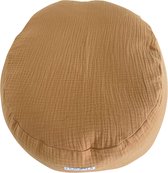 Ilmaha - Relax hoes Hydrofiel Caramel - 63cm x 43cm x 30cm - handgemaakt - 100% katoen OEKO-TEX gecertificeerd