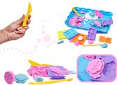 Foamcolina plastic zand set fast food + accessoires