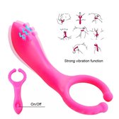 Sexi Toys voor Mannen en Vrouwen - Roze G-SPOT mini-vibrator met bijden kanten plezier zowel anaal als vaginaal