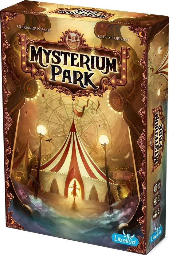 Boek: Mysterium Park - Bordspel, geschreven door Libellud