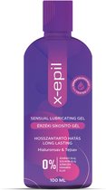 X-epil -  sensueel glijmiddel op waterbasis 100ml - zonder parabenen - geschikt voor vaginale, anale en orale seks